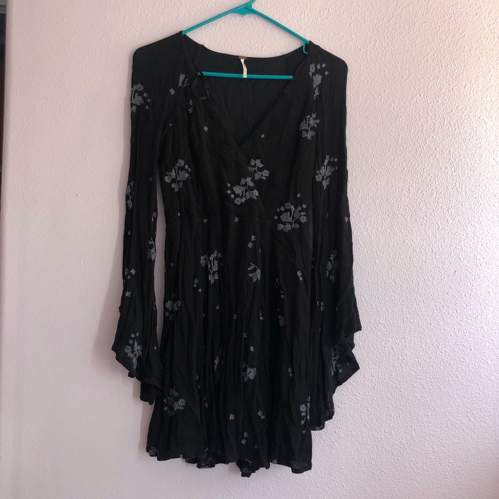 Free People Black Dress
